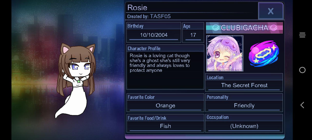 Rosie the Ghost old gacha oc by DaveTheRetroGuy on DeviantArt