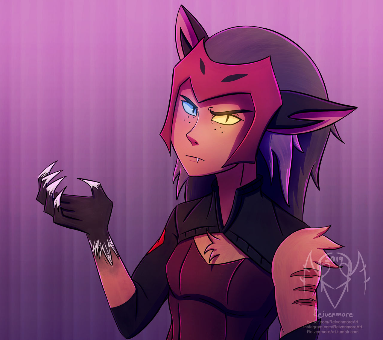 Catra Versions Deviantart Catra by ReivenmoreArt on DeviantArt