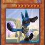 Yu-Gi-Oh Trading Cards-Lucario