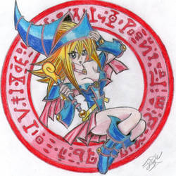 Dark Magician Girl (Dibujo)