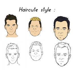 Haircute Style : / Style de cheuveux :