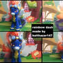 Rainbow dash wonderbolt customized toy