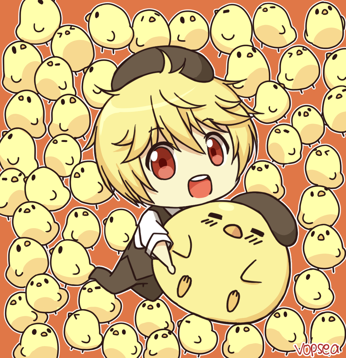 Chicks Art Challenge by popseacle