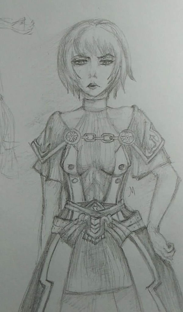 Female Pyromancer by sleepymaou on DeviantArt