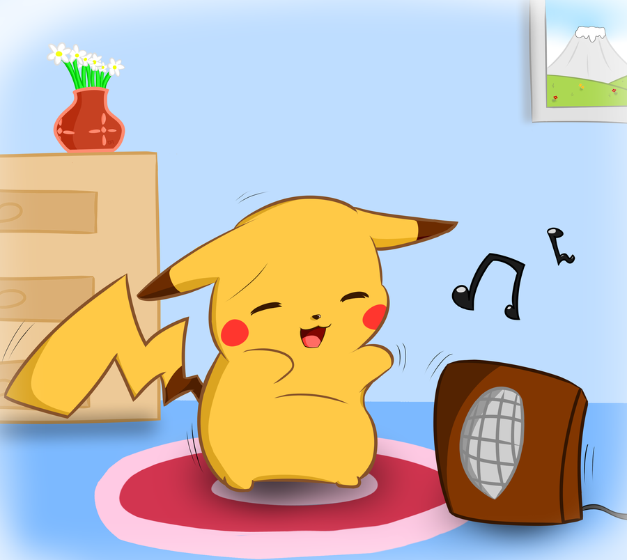 Dancing Pikachu by emily14484 on DeviantArt