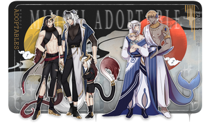 (OPEN) Adoptable Auction #Family set18 by mimojiX