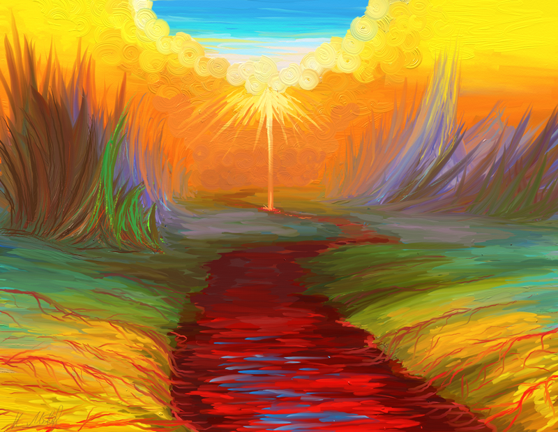 Valley Of A Bloody River by Kaitana Valley Of A Bloody River by Kaitana