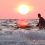 Surfer's Florida Sunset