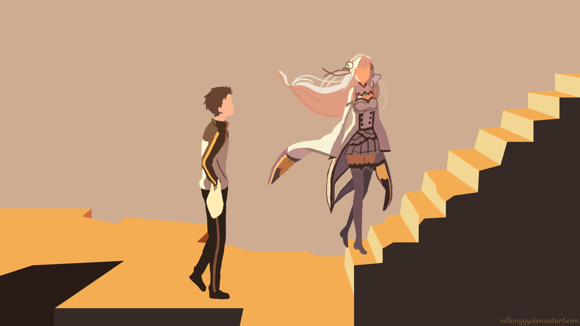 Re Zero Vector Wallpaper By Infamyyy On Deviantart Re Zero Vector Wallpaper By Infamyyy On Deviantart