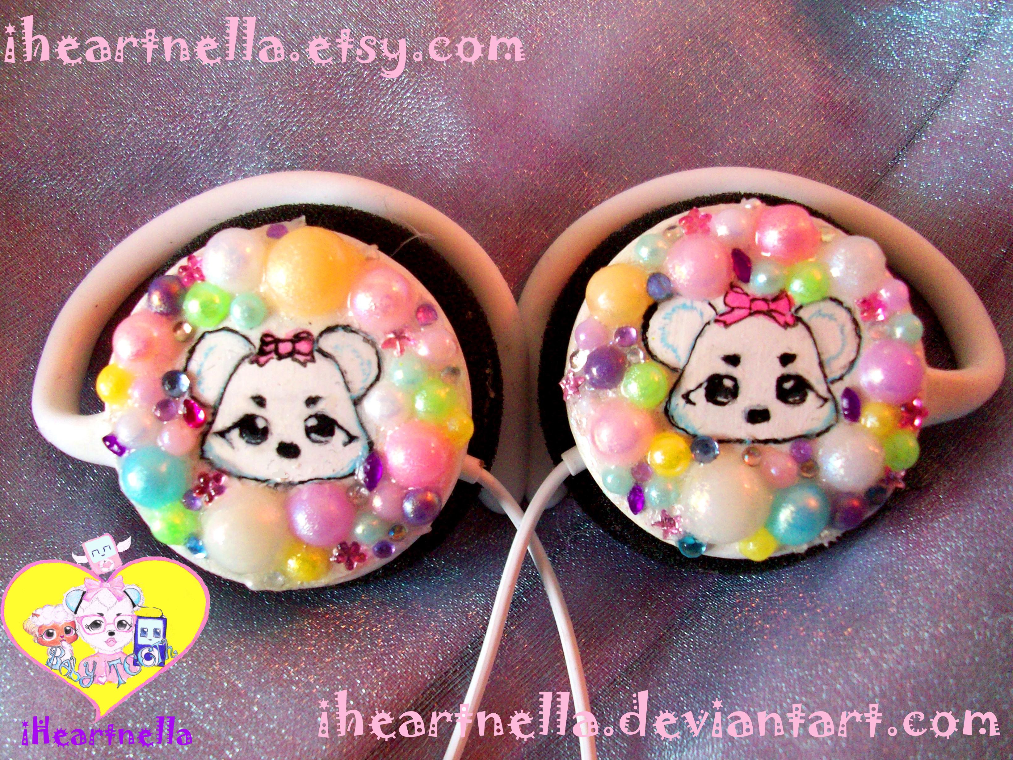 Mini Bubble Nene headphones