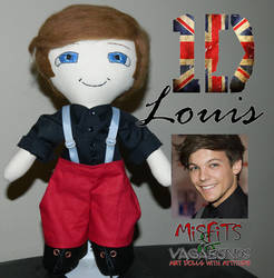 Louis Tomlinson One Direction chibi doll