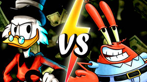 RR|Scrooge mc duck vs Mr krabs
