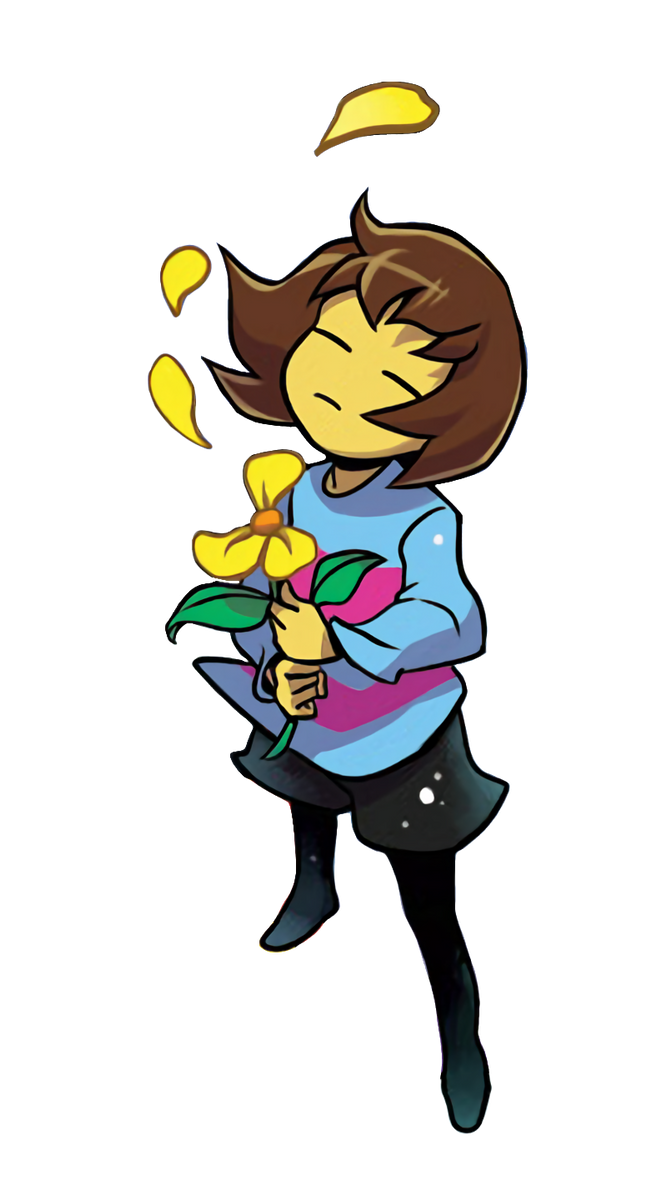 Frisk Render by zalgo9997 on DeviantArt