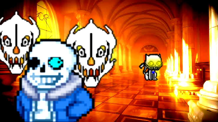 Sans VS The Judge - DEATH BATTLE! Sprite Art by HatsuTheGoat on DeviantArt