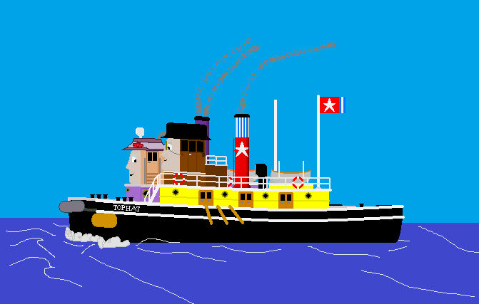 Two Tugs Tuggin by NetGreen123 on DeviantArt