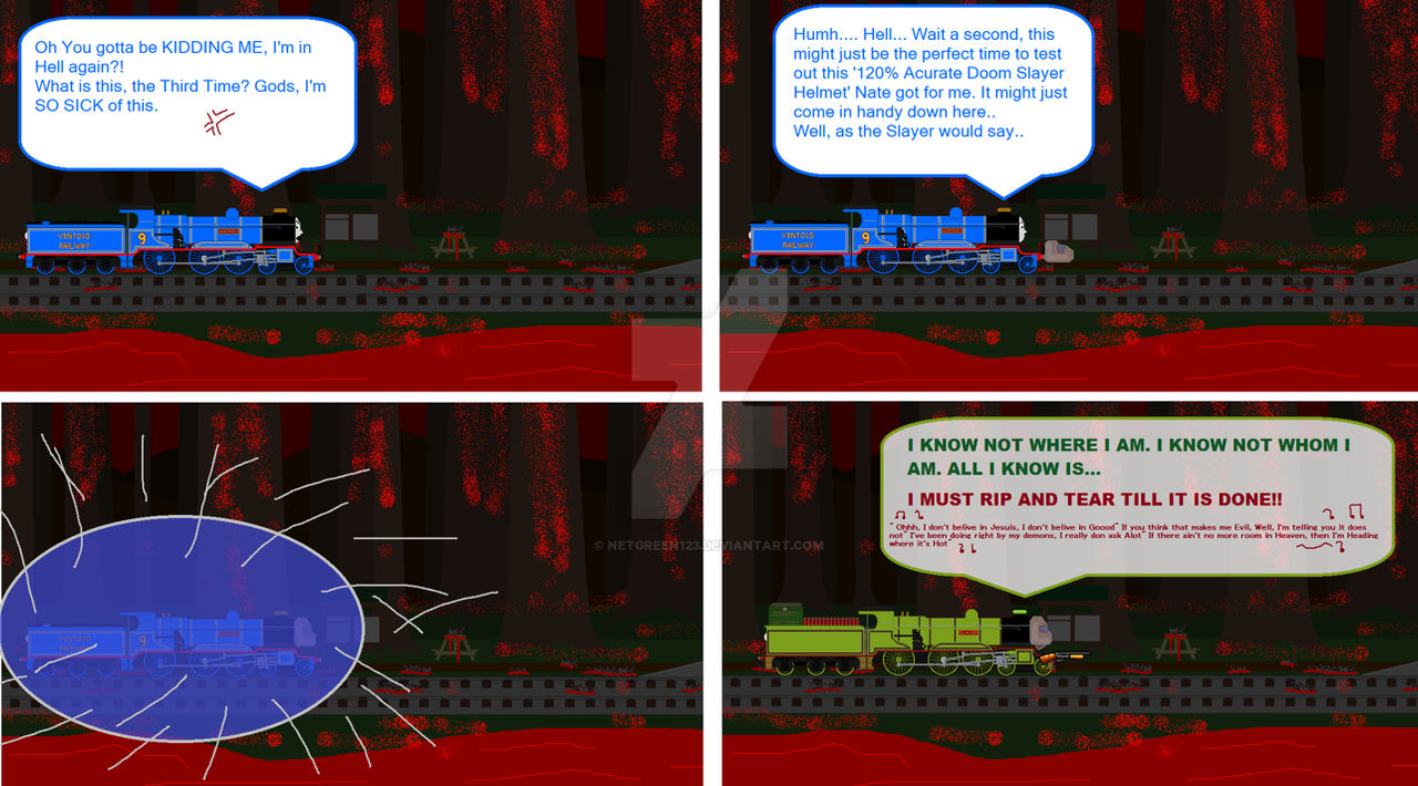 Doom Engine Comic by NetGreen123 on DeviantArt