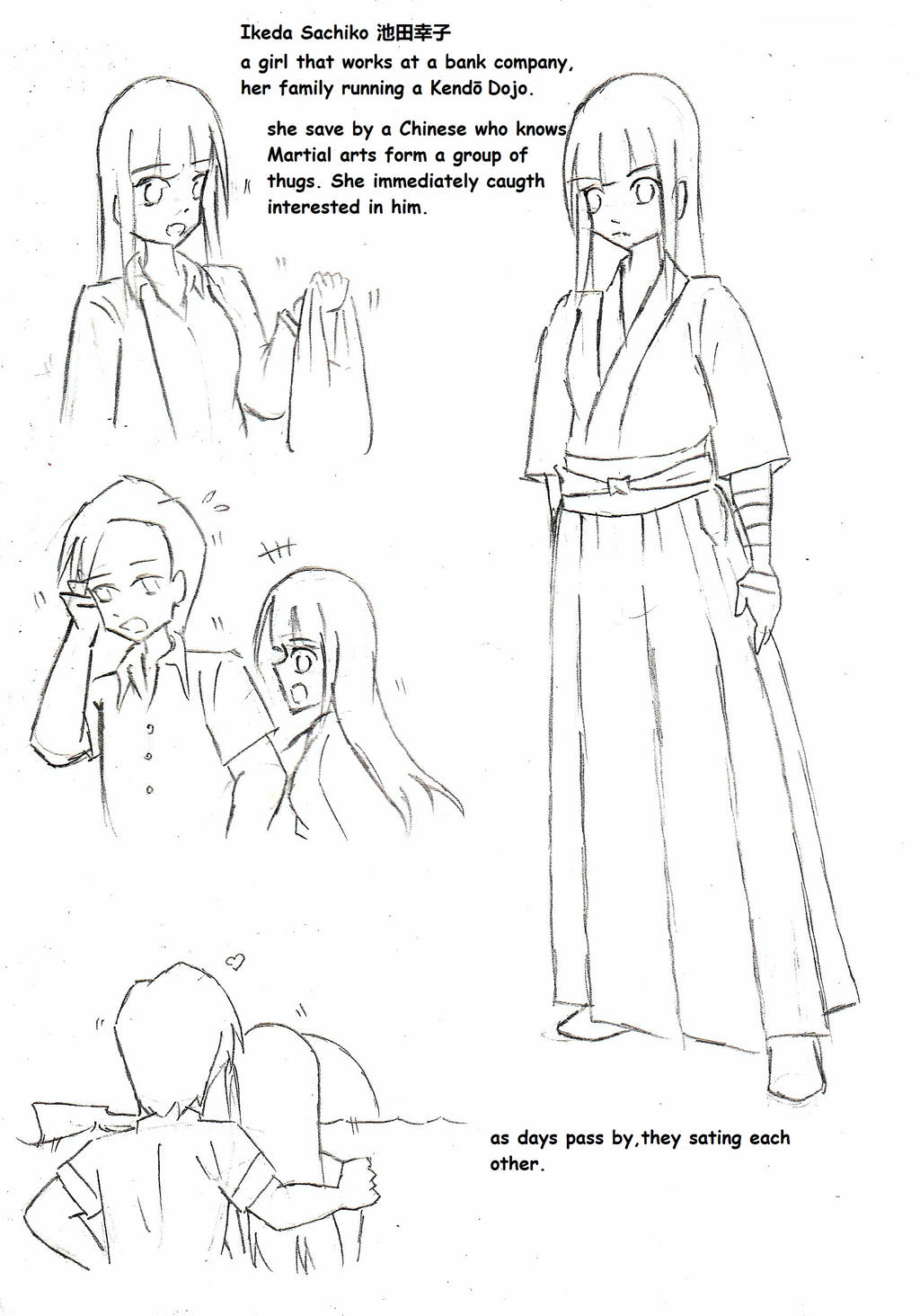 Ikeda Sachiko by SsongjArt on DeviantArt