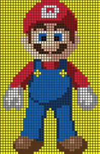 Perler Pattern Mario By LizzyLucky On DeviantArt