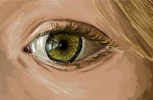 Eye (Reference Study + Speedpaint)