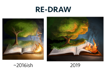 Draw This Again: Burning Book