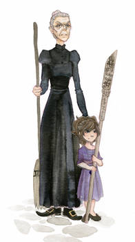 Equal Rites - Granny Weatherwax and Esk