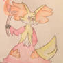 Delphox -request- 