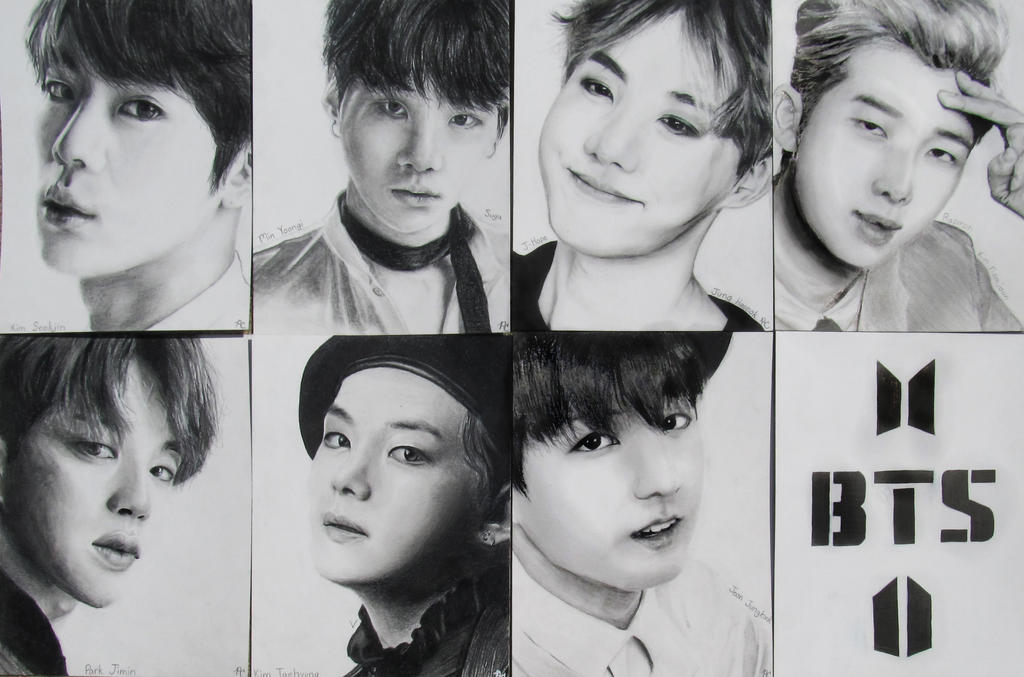 BTS Member Portrait Series By Amberseal186 On DeviantArt bts-member-portrait-series-by-amberseal186-on-deviantart
