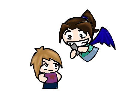 Megan and Morgan Chibis