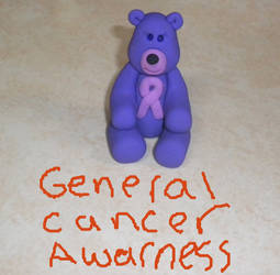 general cancer awareness bear