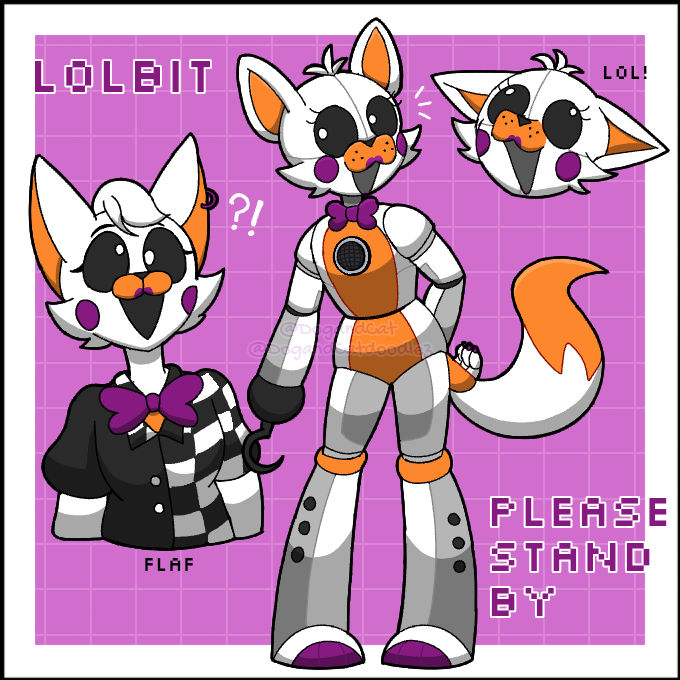 Lolbit First Design LOLBIT by DogandCatdoodlez on DeviantArt