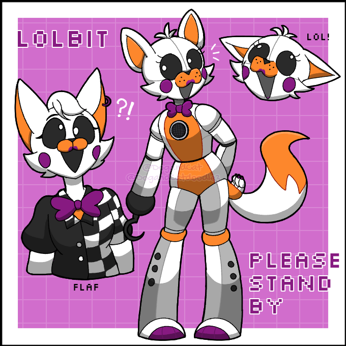 Lolbit Racing Game LOLBIT by DogandCatdoodlez on DeviantArt