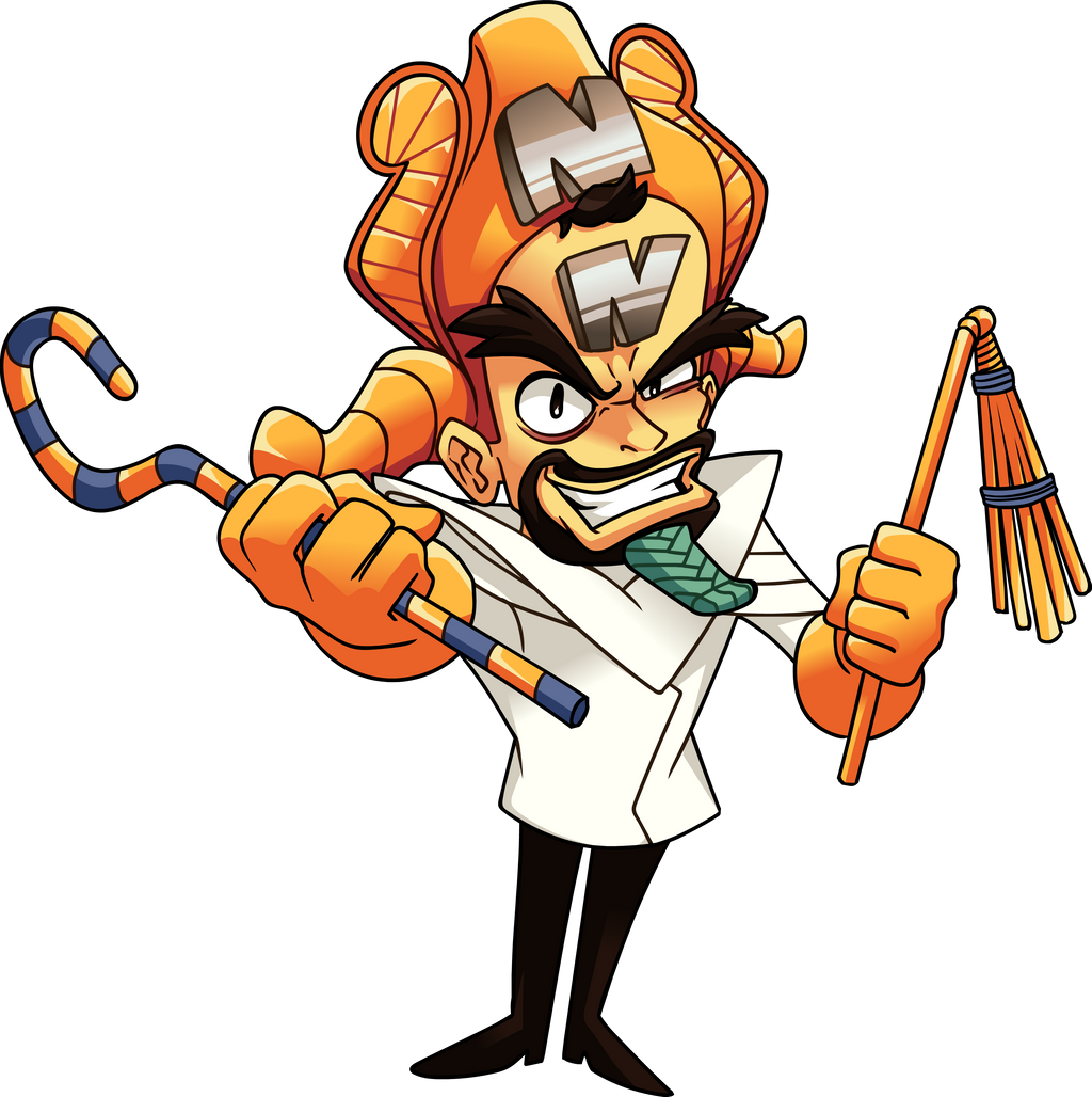 Cortex Crash Drawing Pharaoh Cortex - Crash Bandicoot (Commission) by SafeGaming89 on DeviantArt