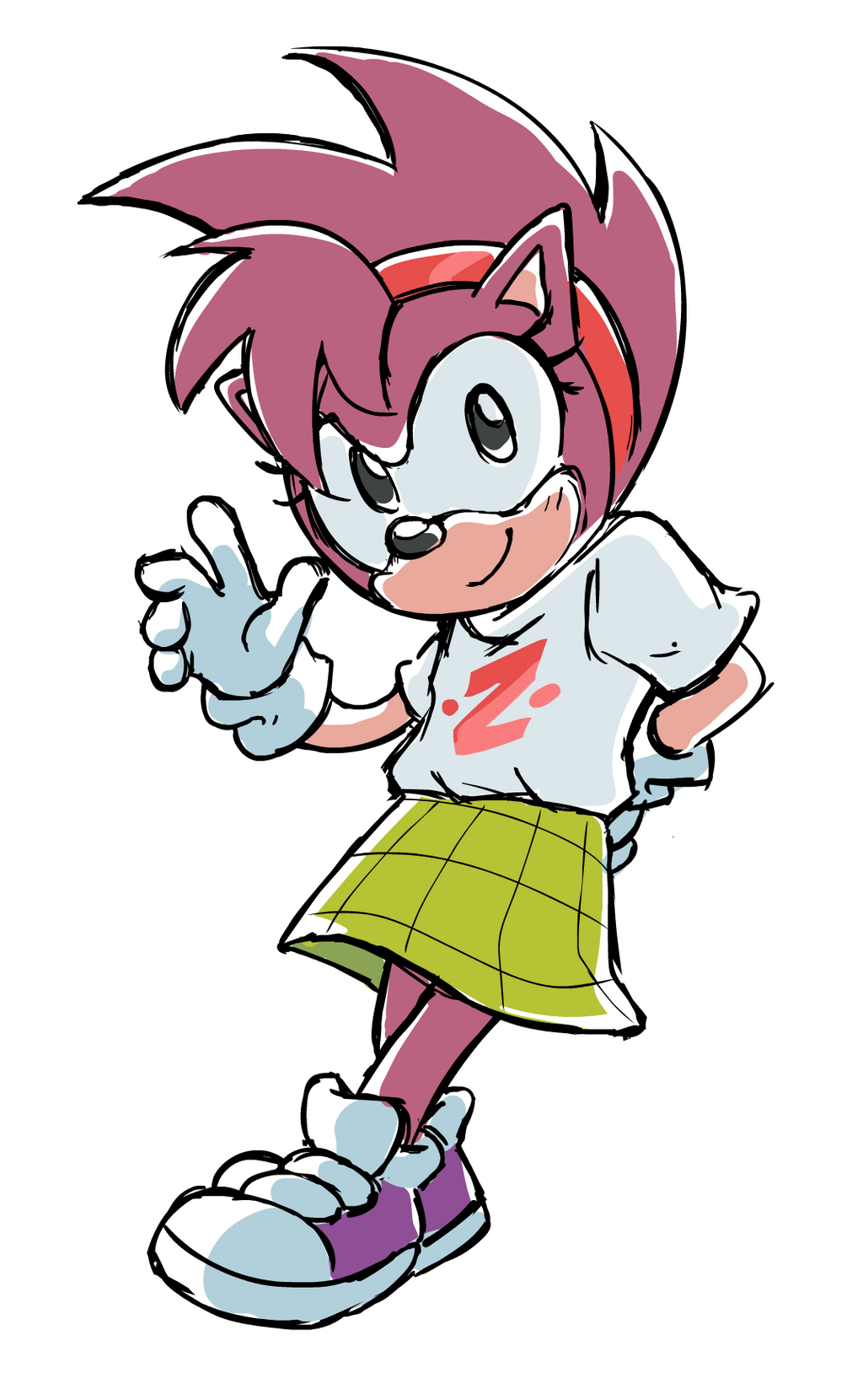 Fleetway Amy - Sonic (Commission) by SafeGaming89 on DeviantArt