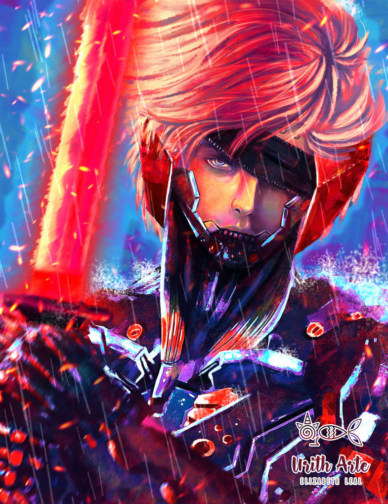 Raiden - Metal Gear Rising by UrithArte on DeviantArt