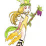 Gijinka Goddess - Leafeon