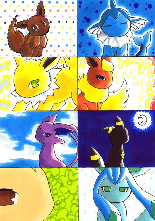 . eeveelutions .