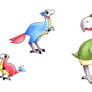 Fakemon: Prehistoric birds