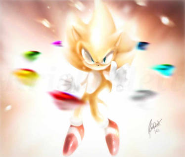 Sonic Frontiers - Super Sonic 2: Cyber Super Sonic by rossyfilms on  DeviantArt