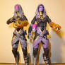 Tali masked and unmasked