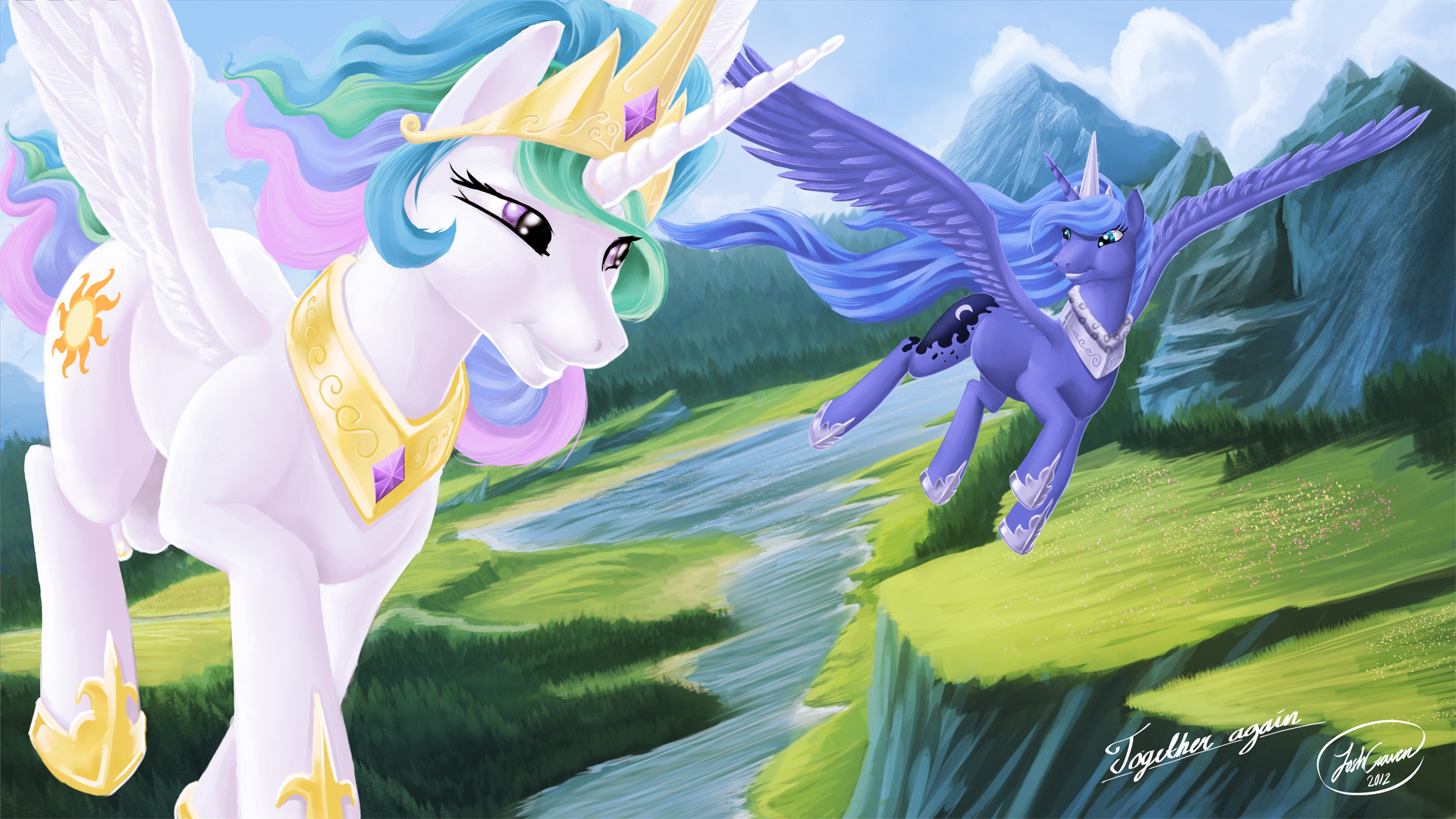 Princess Celestia And Princess Luna