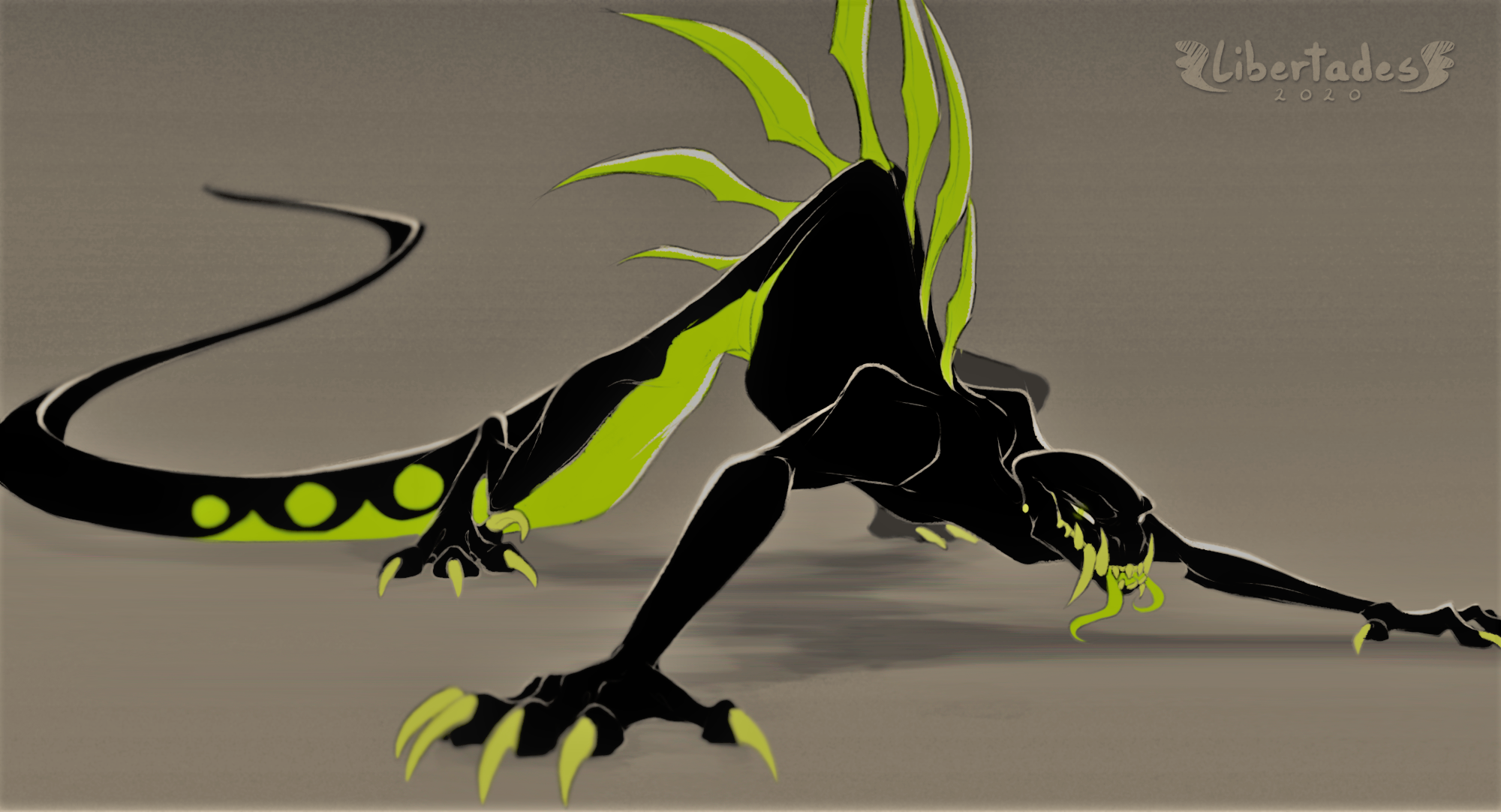 Angry gecko by Libertades on DeviantArt