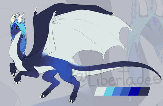 Lapis lazuli dragon [CLOSED]