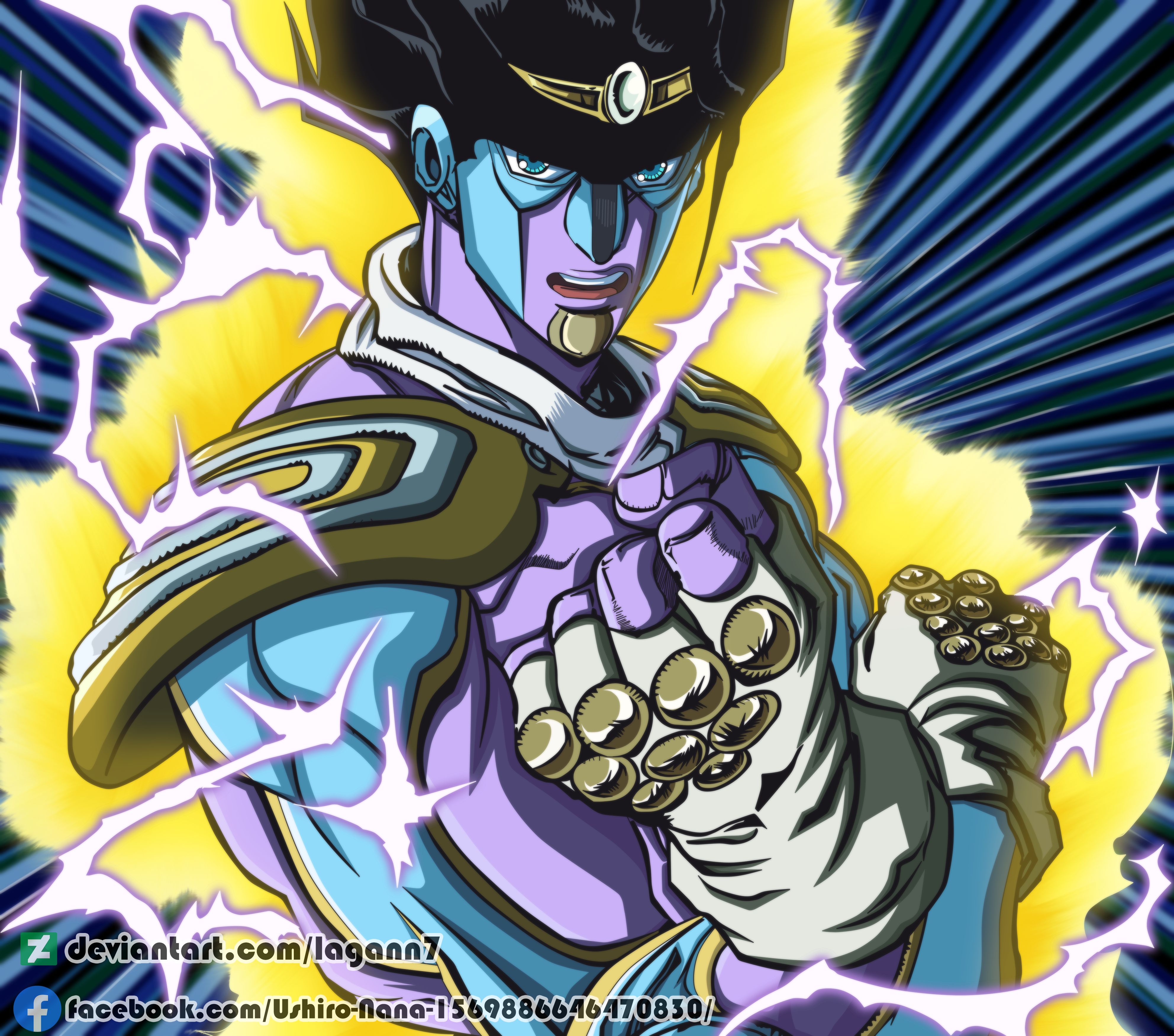 JoJo's Bizarre Adventures - Part IV - Star Platinum+Jotaro Kujo