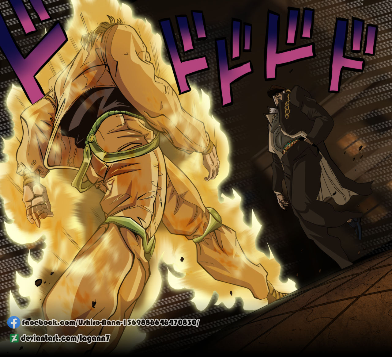 Star Platinum - The World Jojos Part 4 Colored by Lagann7 on