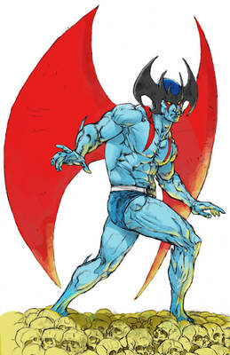 Devilman Color Sketch