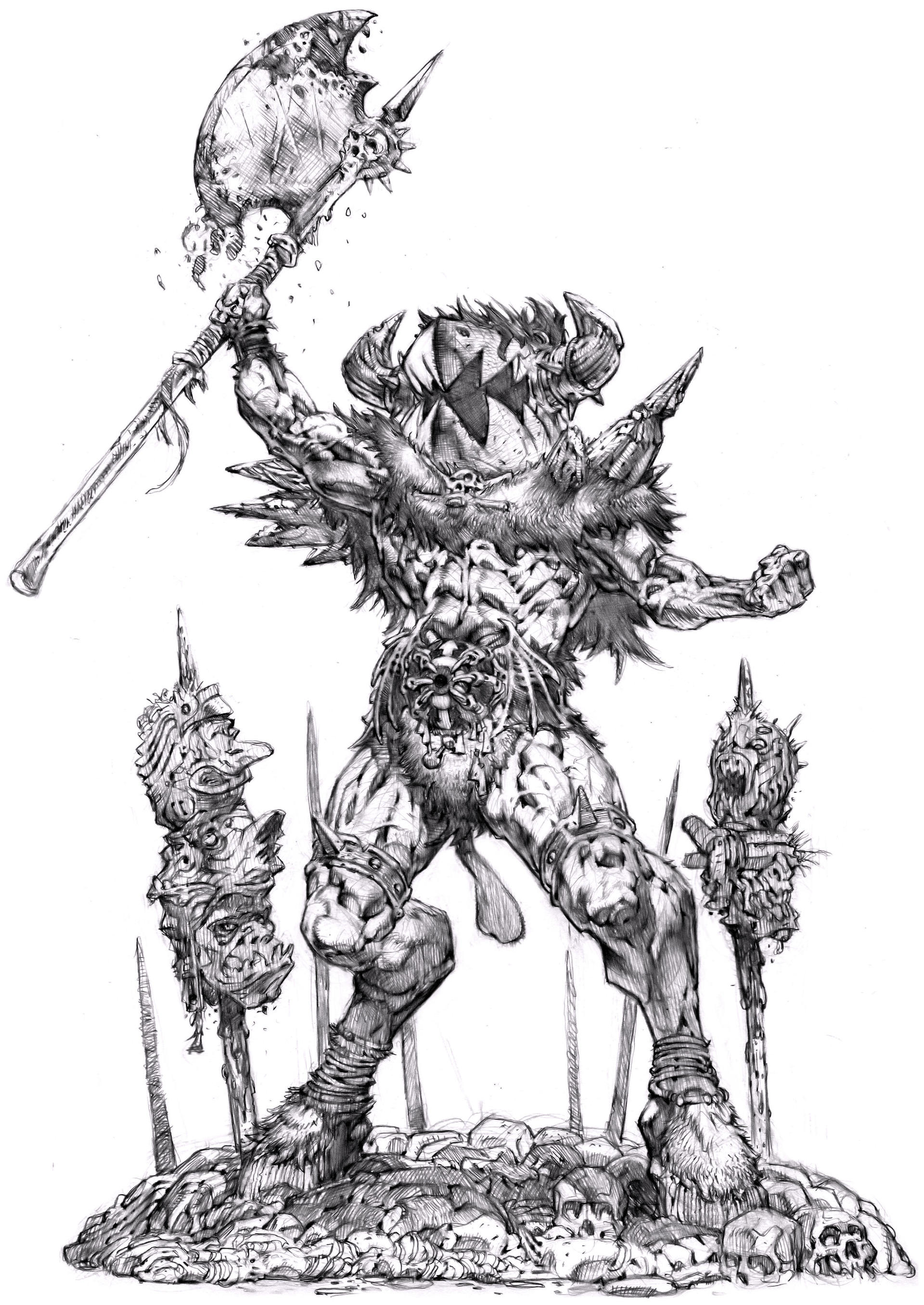 Gwar Exploding Head Balsac the jaws o' death (Gwar) by Danny-Cruz on DeviantArt