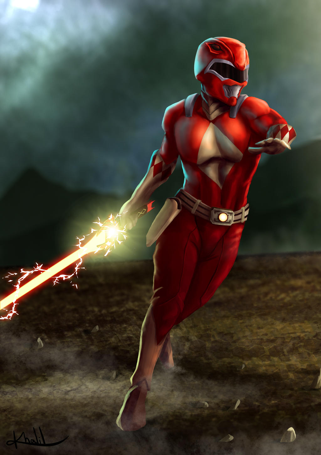 Red Ranger by Chronokhalil on DeviantArt