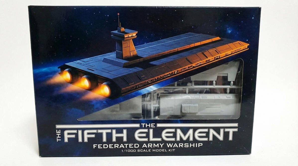 The Fifth Room Model Example The Fifth Element Model Kit-Federated Army Warship by LeftyThrockmorton ...