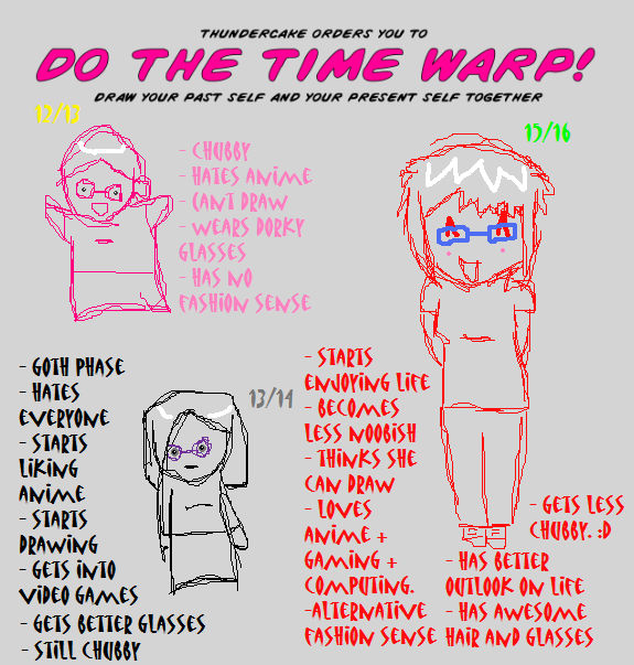 TIME WARP MEME by IkaraNoshima on DeviantArt