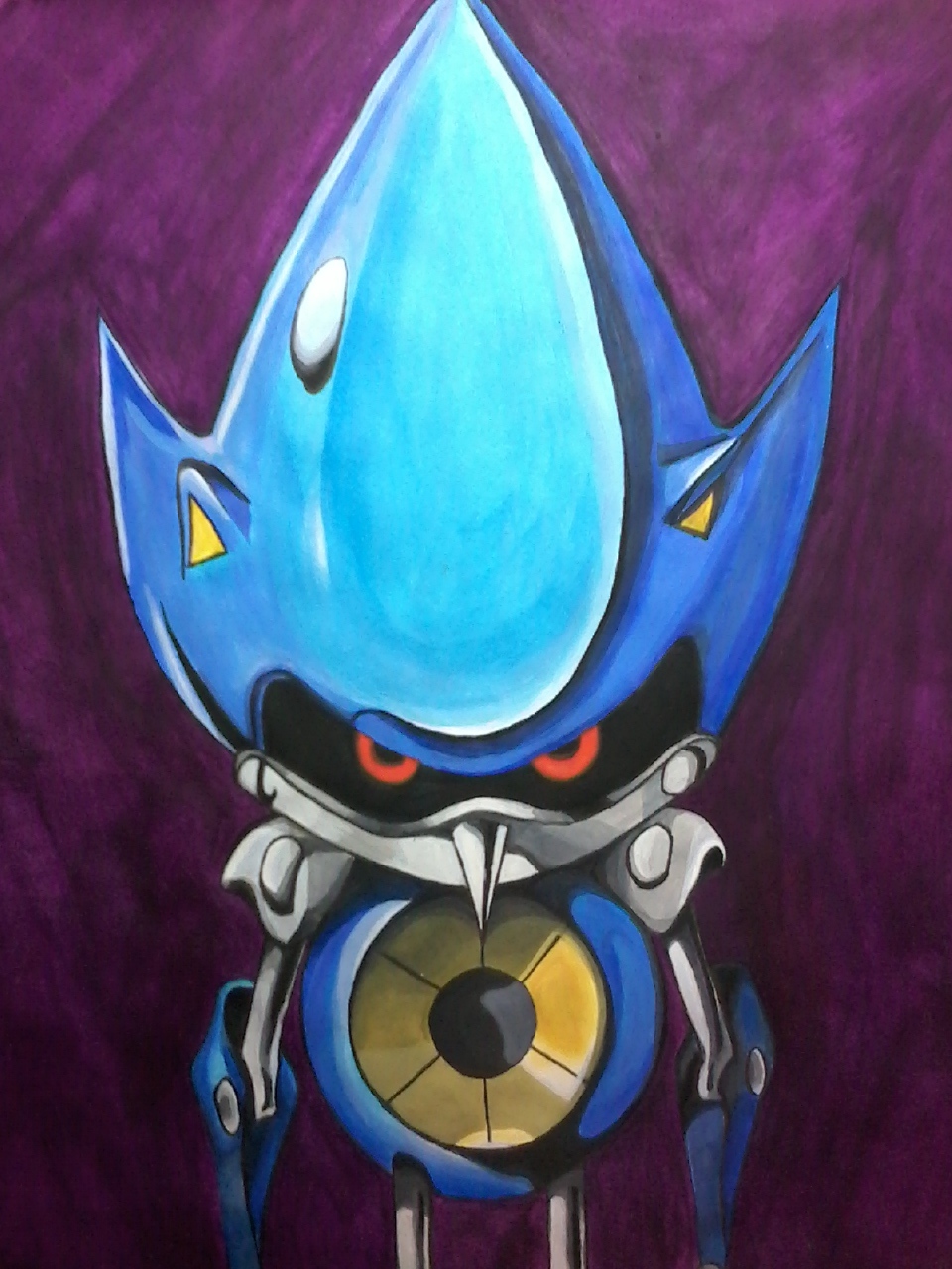 Hyper Neo Metal Sonic by DeviantCoven on DeviantArt